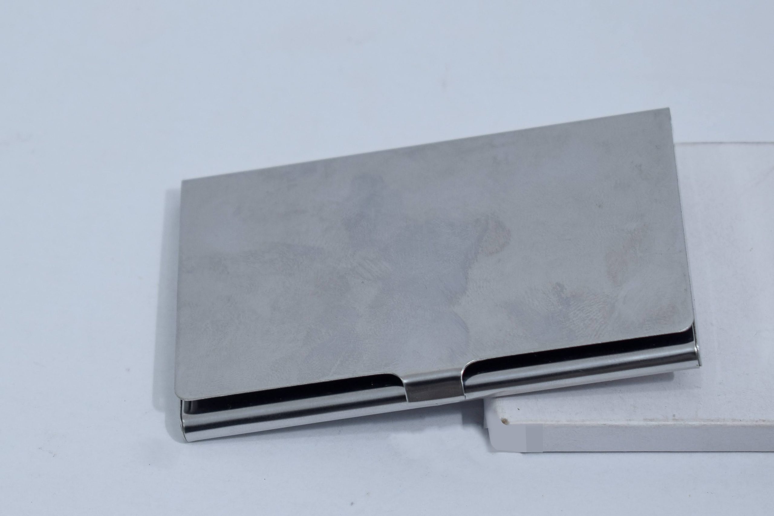 Business Card Holder Silver